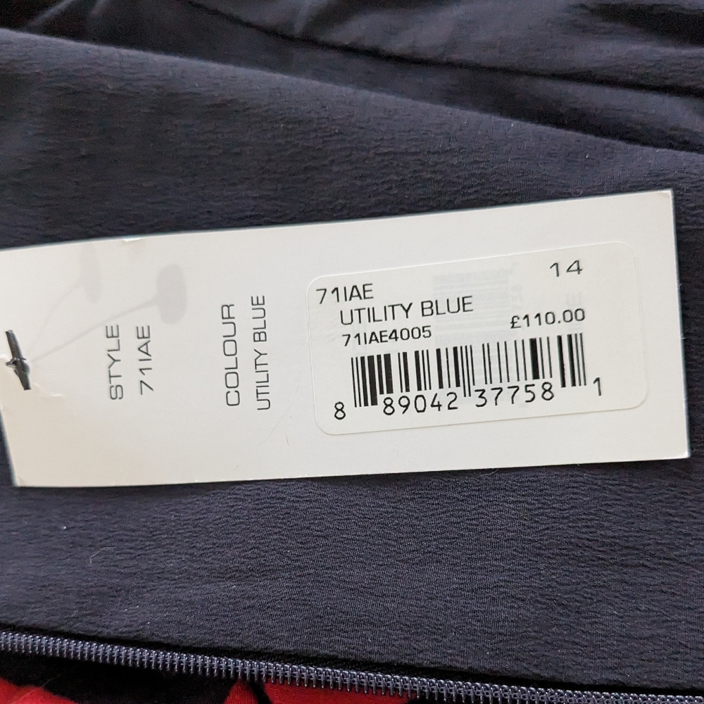 French Connection Navy Sheath Dress Size 10 - Picture 10 of 11